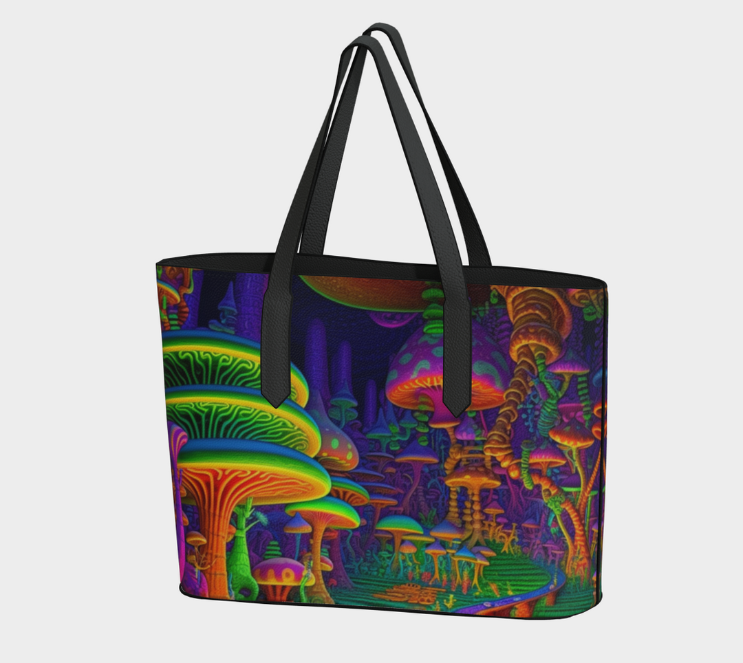 ELF LAND VEGAN LEATHER TOTE BAG