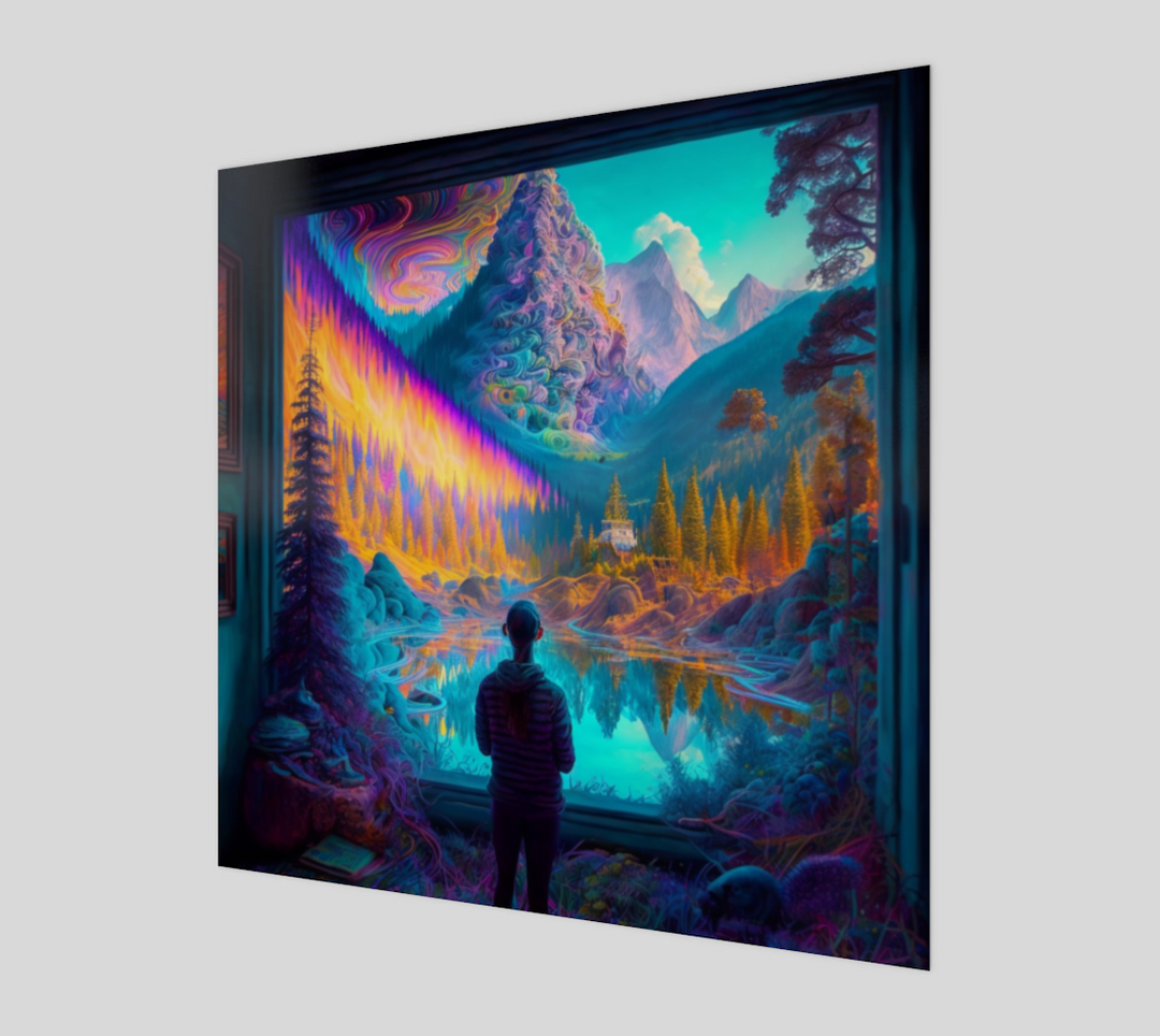 MOUNTAIN VIEW ART PRINT