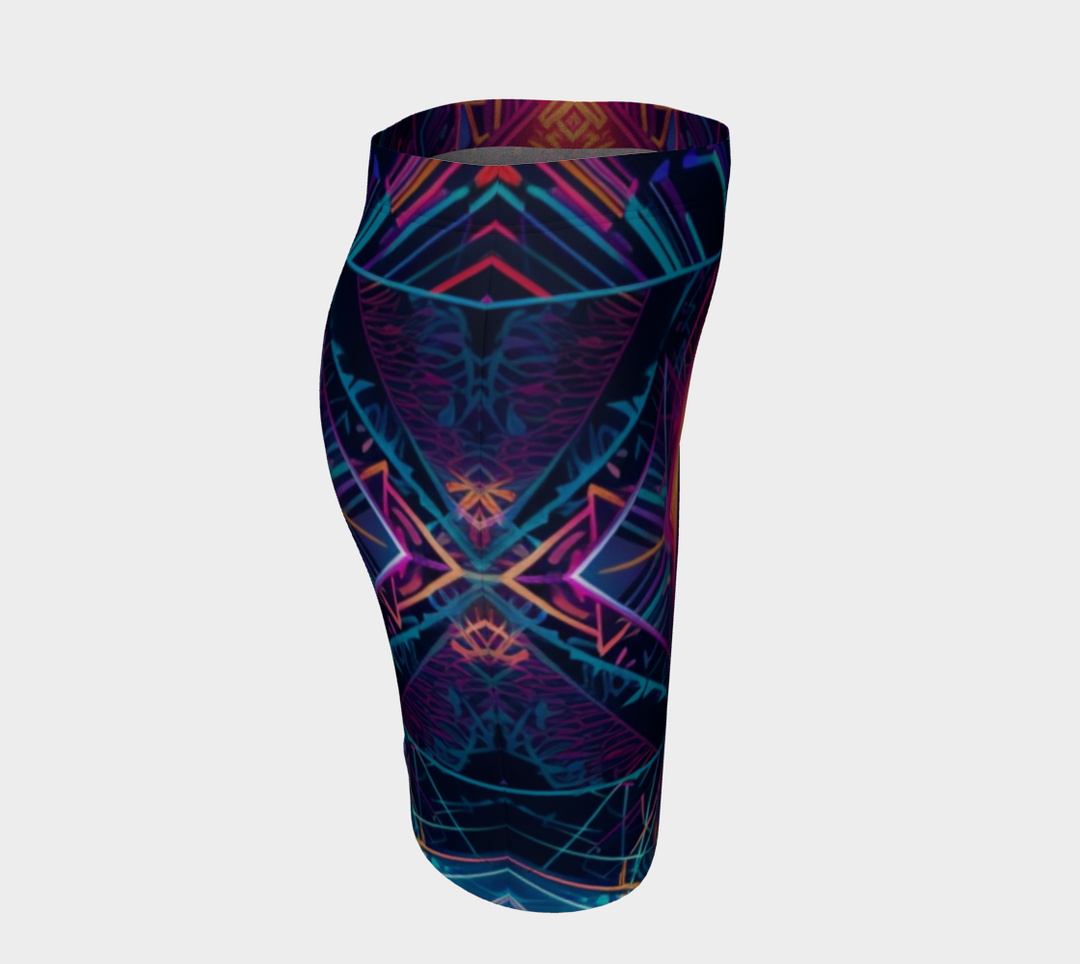 ULTRAVIOLET FITTED SKIRT