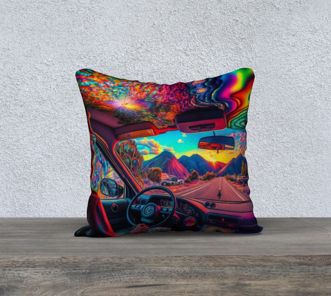 JOYRIDE 18" x 18" PILLOW CASE