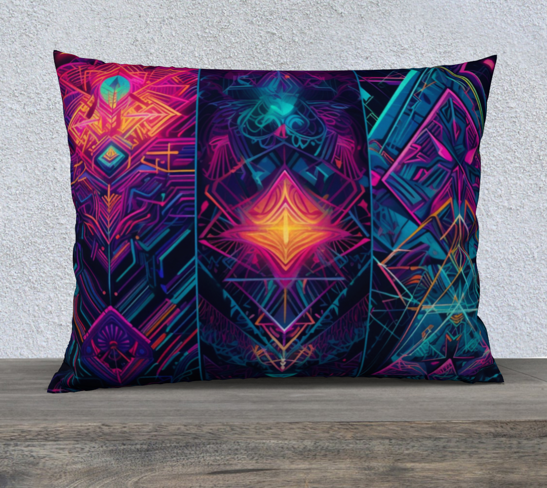 TRIFECTA 26" x 20" Pillow Case