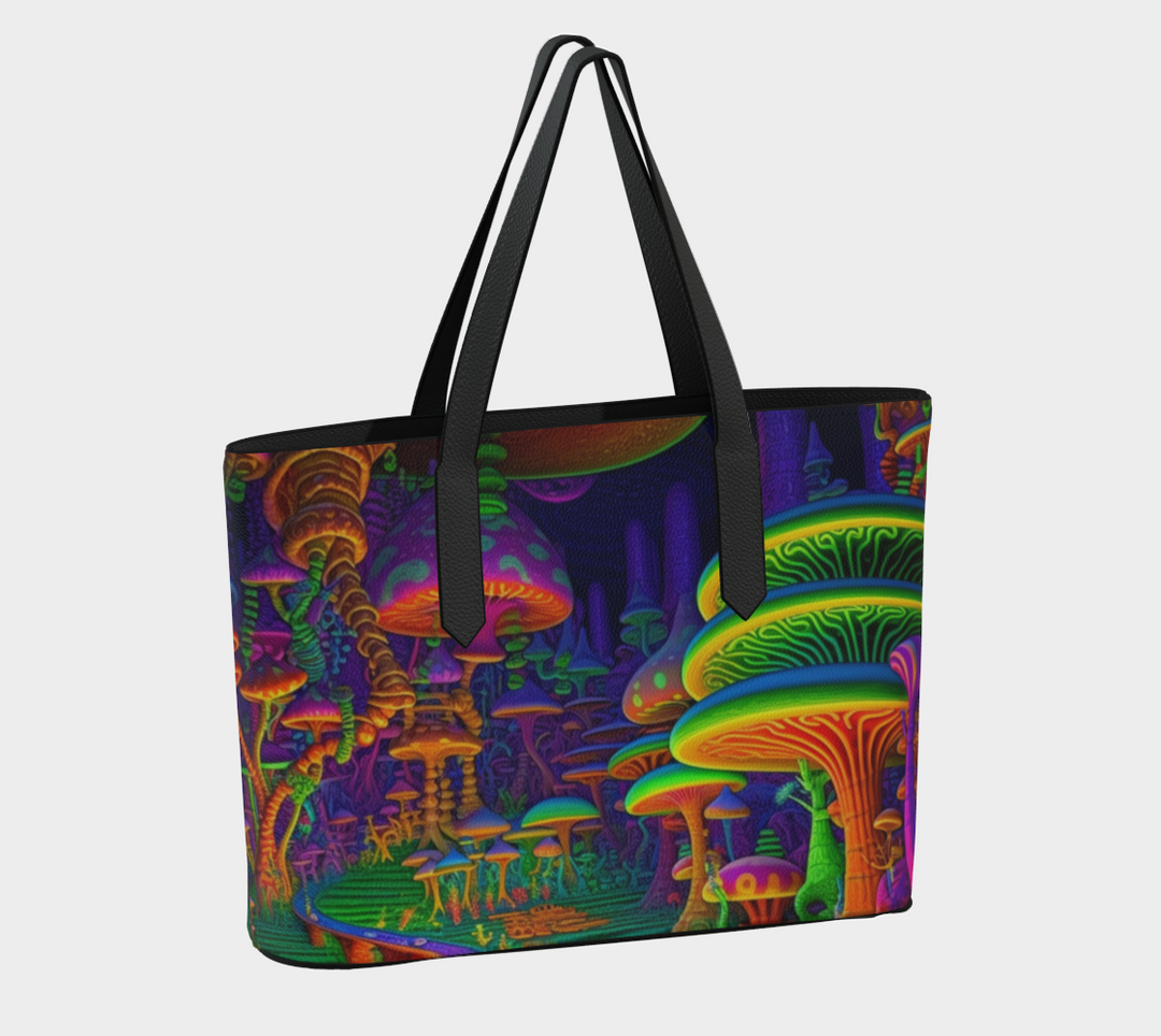 ELF LAND VEGAN LEATHER TOTE BAG