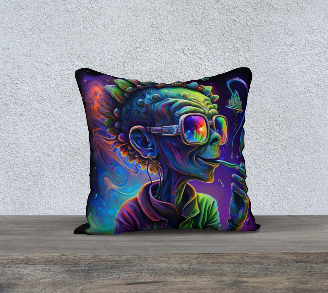 DMT PIPE 18" x 18" PILLOW CASE