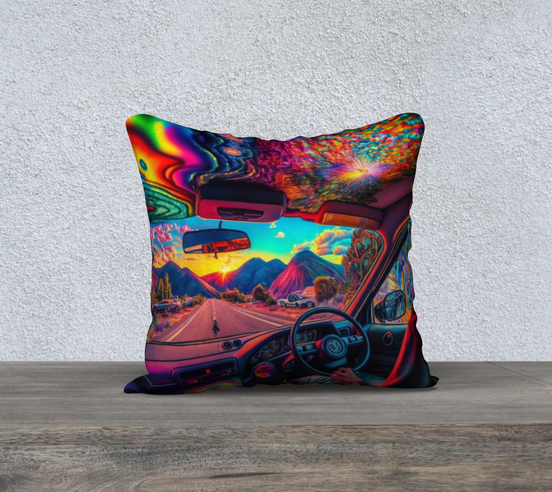 JOYRIDE 18" x 18" PILLOW CASE