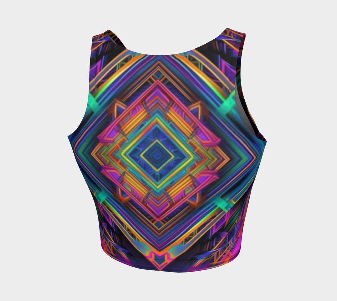 CONVERGING CROP TOP