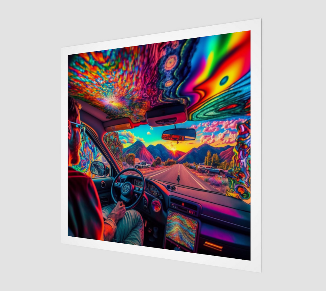 JOY RIDE ART PRINT